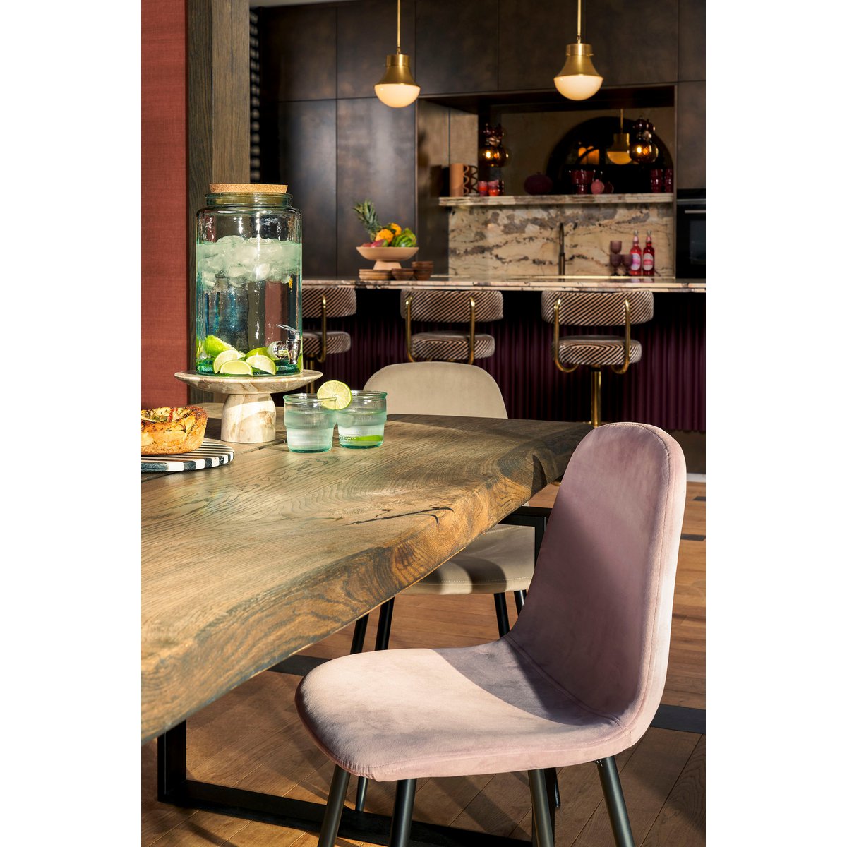 Drankdispenser met Kraantje - 6 liter - Gerecycled glas - Transparant Mica Decorations