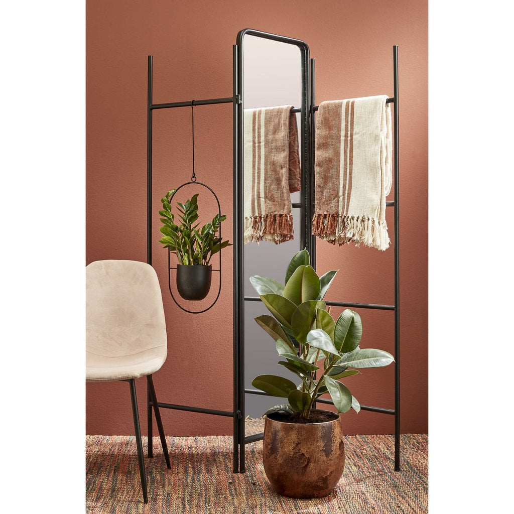Bloempot binnen hangend Dexter Zwart Mica Decorations