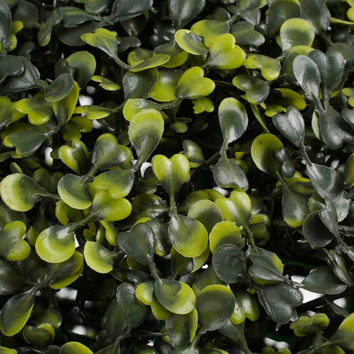 Kunstplant Boxwood ball Groen Mica Decorations
