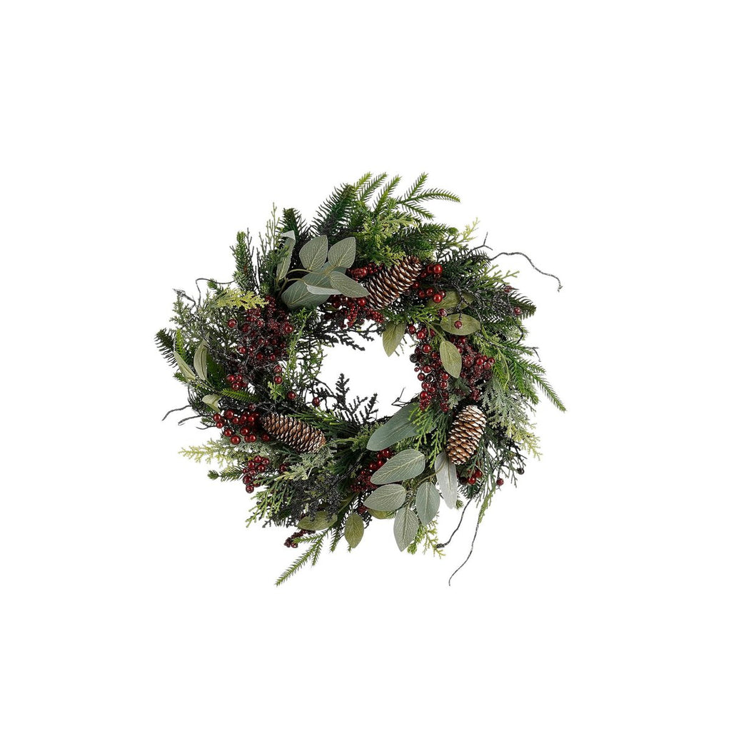 Kerstkrans Bodi Rood Mica Decorations