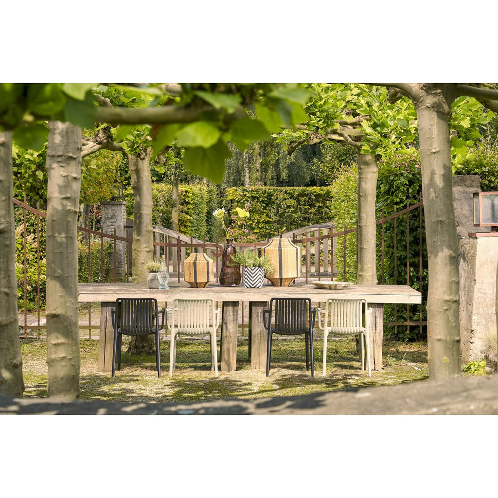 Tuin dining stoel Paloma Zwart Mica Decorations