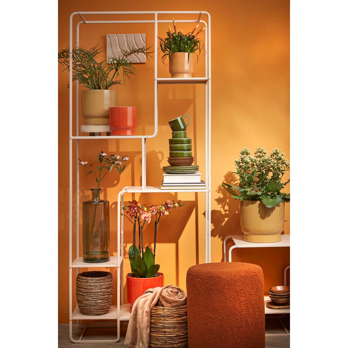 Ontbijtbord Rhea Groen Mica Decorations