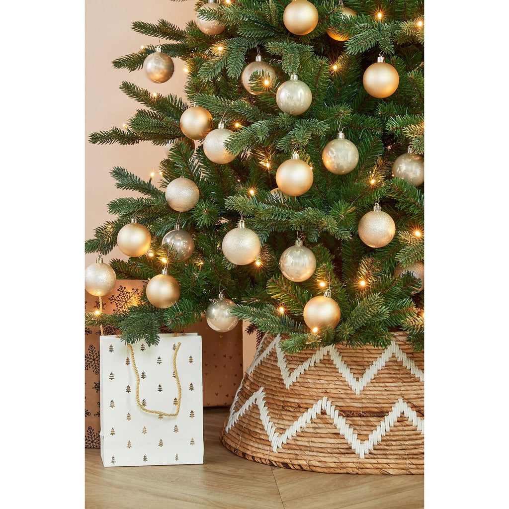 Kerstboomrok  Bruin Mica Decorations
