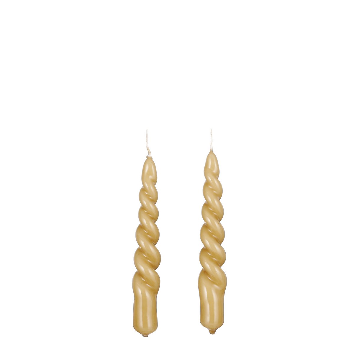 Dinerkaars Twist Lichtbruin Mica Decorations