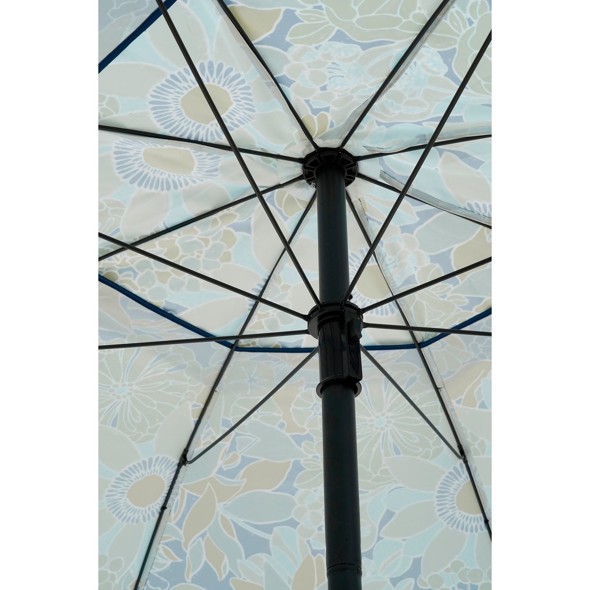 Bloem Parasol - H238 x Ø220 cm - Blauw