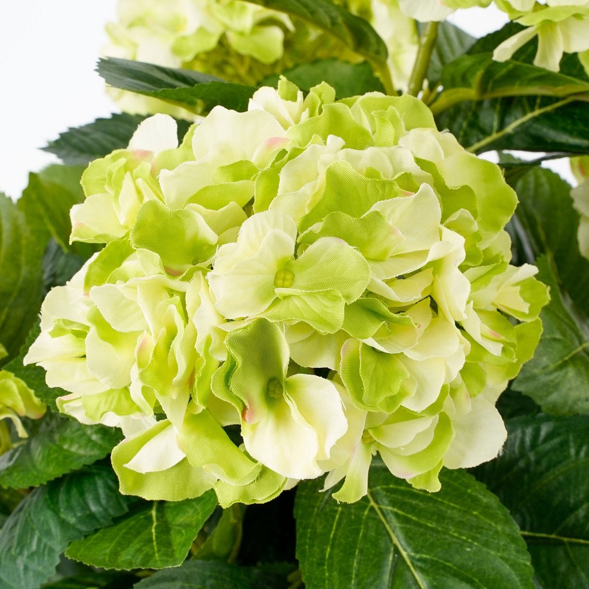 Kunstplant Hydrangea Crème Mica Decorations