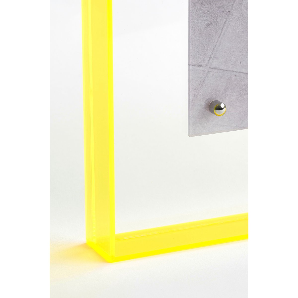 Women Wanddecoratie - L40 x B3 x H50 cm - Acryl - Grijs