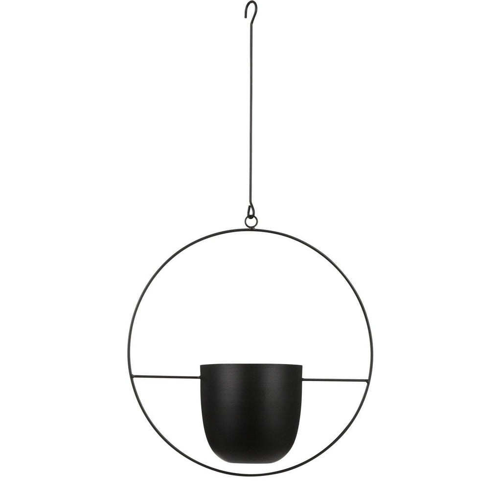 Bloempot binnen hangend Dexter Zwart Mica Decorations