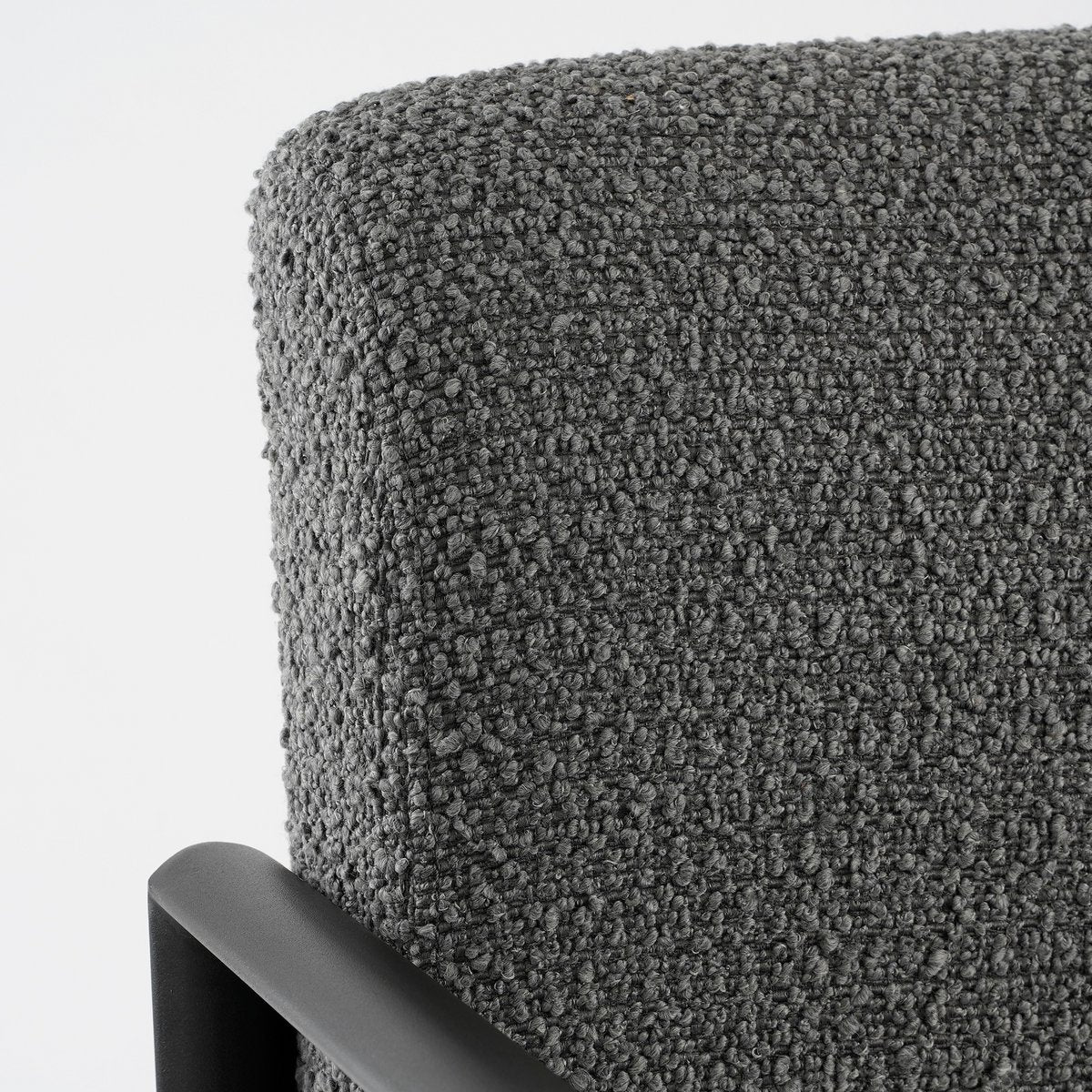 Symon Fauteuil - L72 x B69 x H81 cm - Donkergrijs