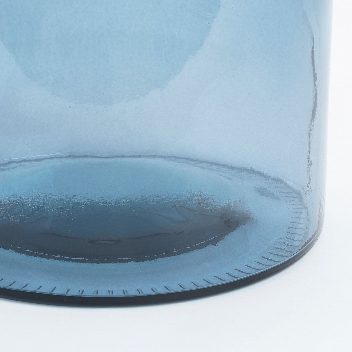 Decoratieve fles Guan Blauw Mica Decorations