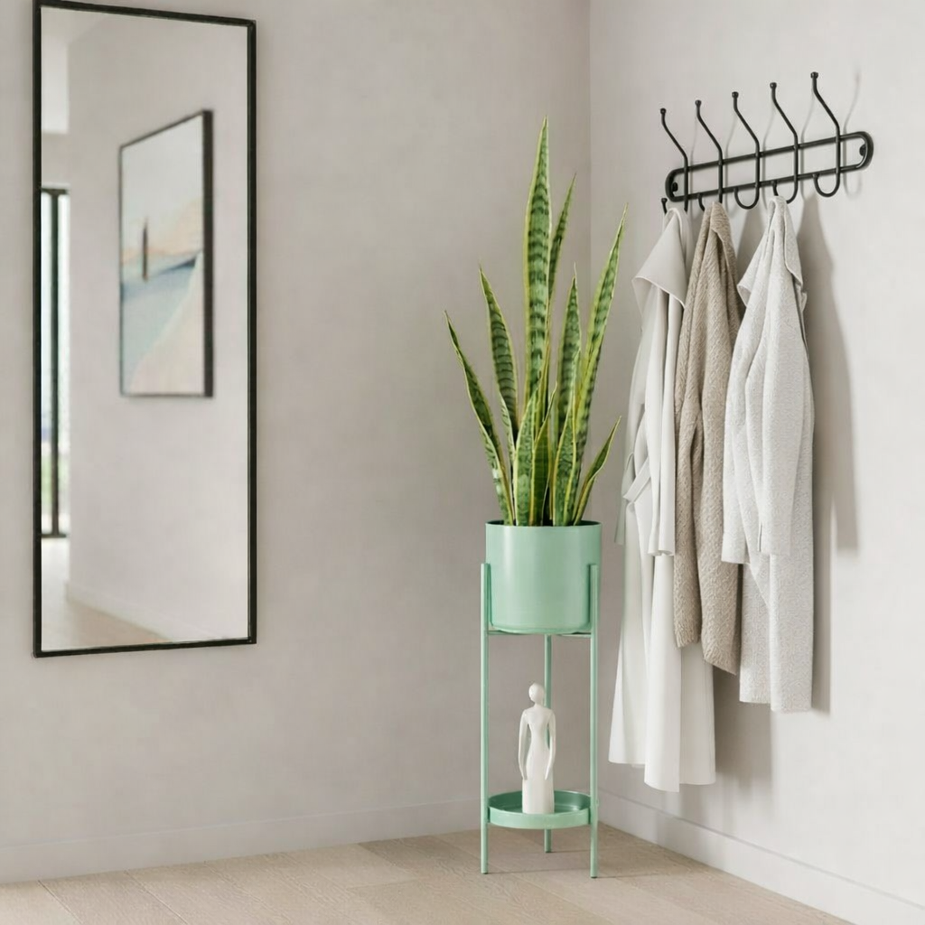 Bloempot binnen Colyn Groen Mica Decorations