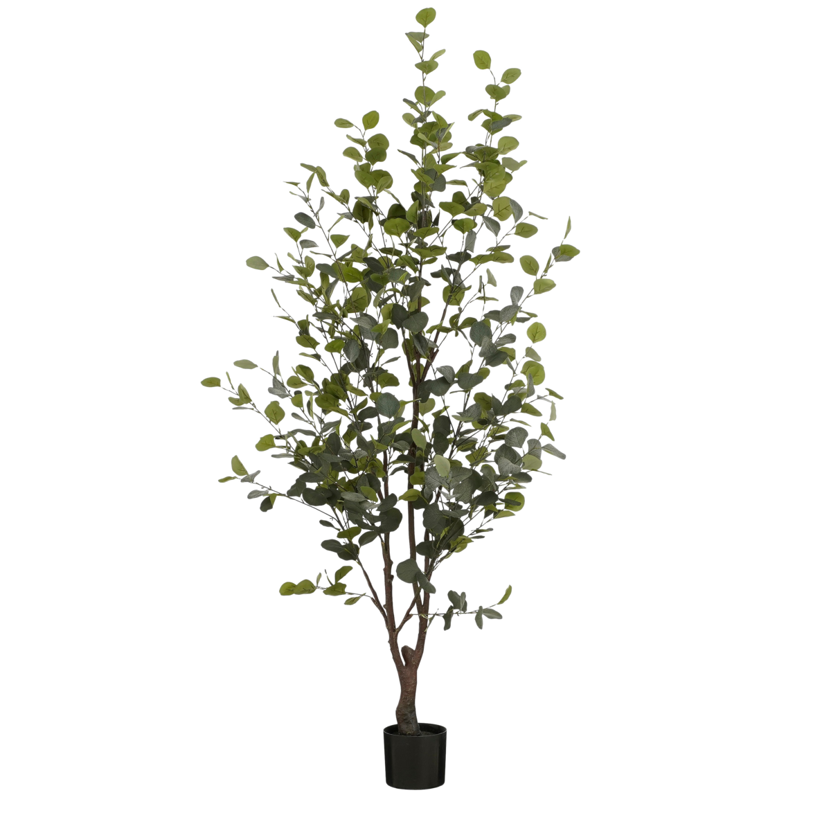 Kunstplant Eucalyptusboom in Pot - H180 x Ø80 cm - Groen