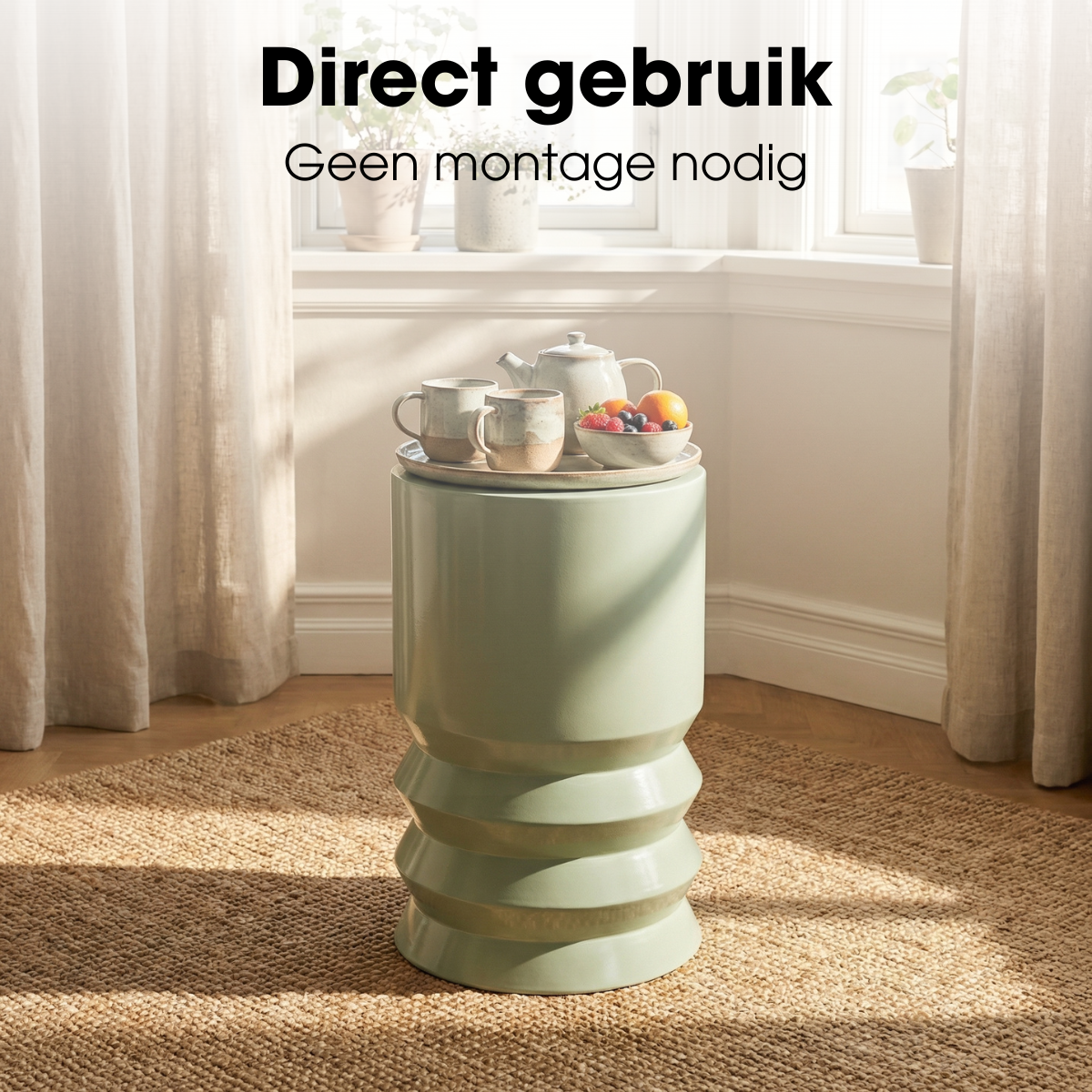 Bijzettafel Mart Groen Mica Decorations