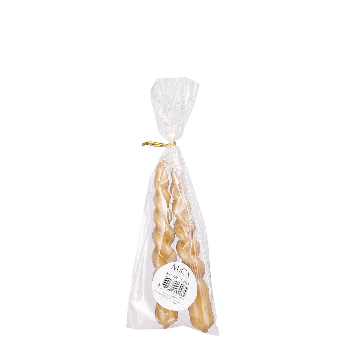Dinerkaars Twist Lichtbruin Mica Decorations