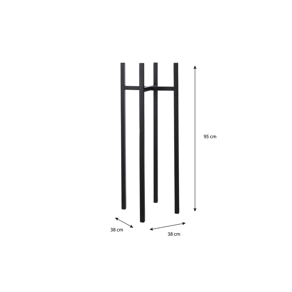 Plantenstandaard Ascot Zwart Mica Decorations
