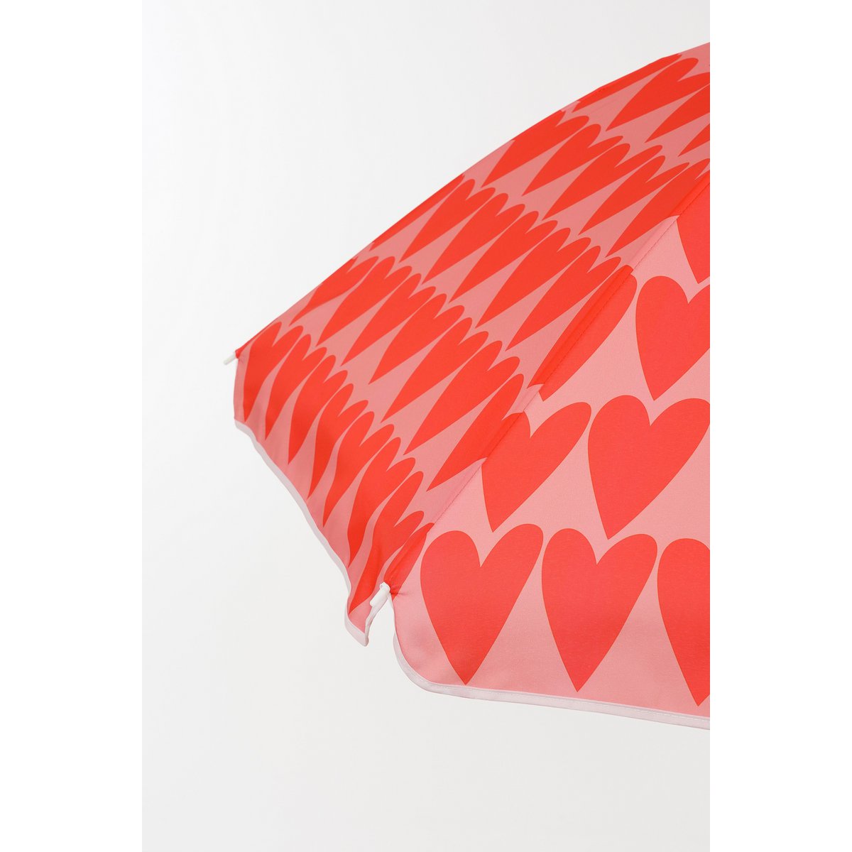 Heart Strandparasol - H180 x Ø160 cm - Roze