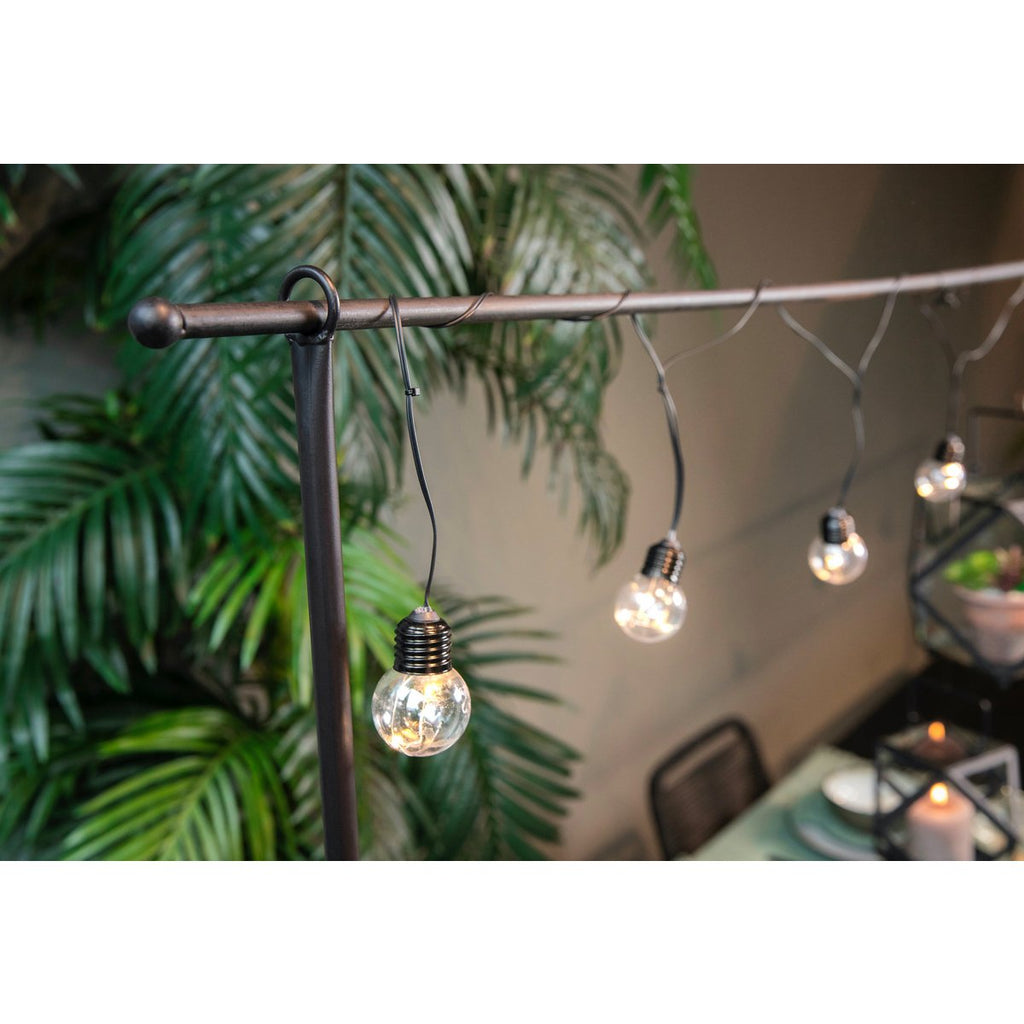 Tafelklem - H110 x L223-250 cm - Metaal - Zwart Mica Decorations