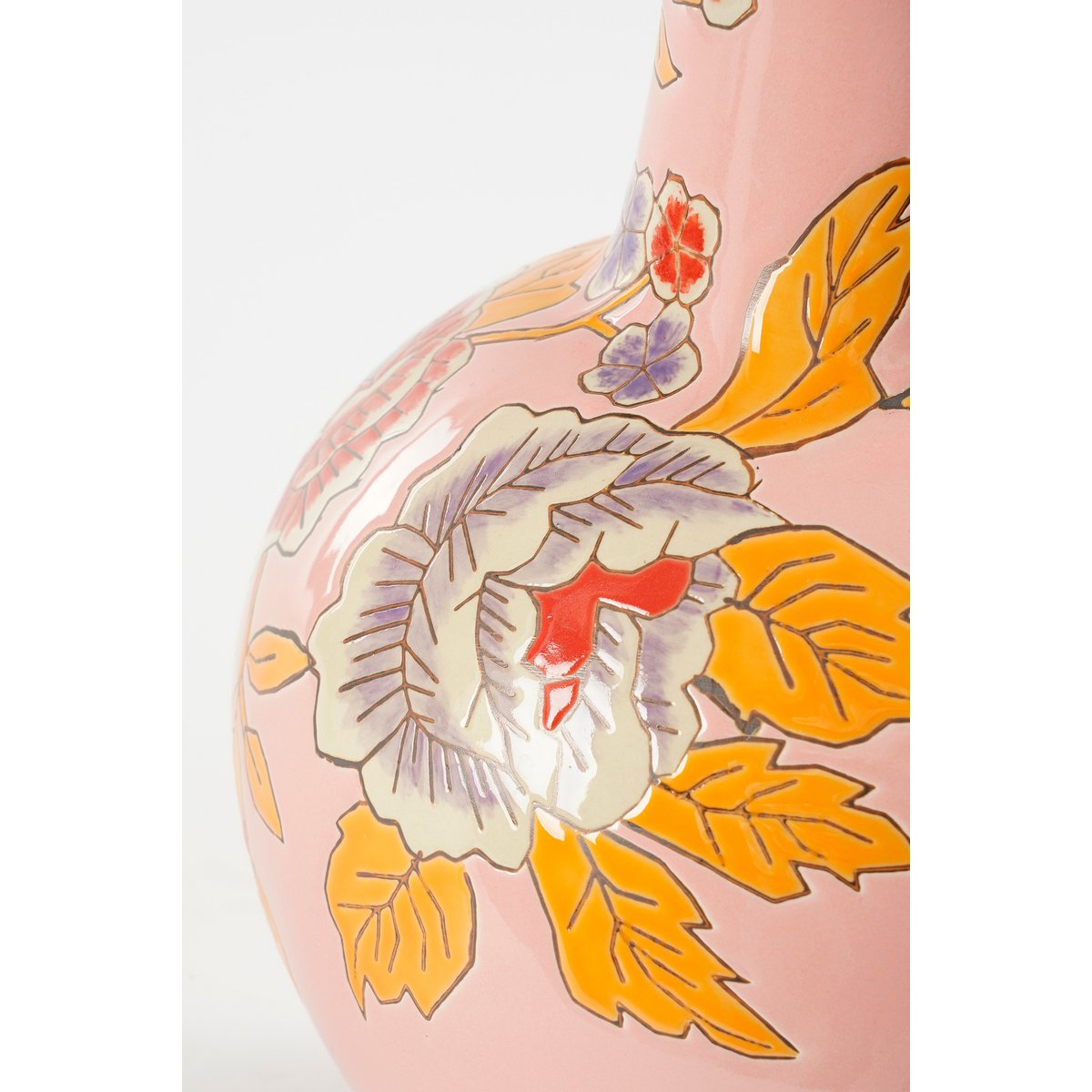 Eloise Vaas - H36 x Ø22 cm - Keramiek - Roze