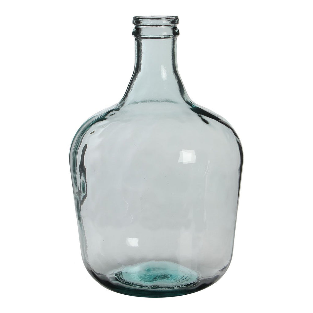 Diego Fles Vaas - H42 x Ø27 cm - Gerecycled Glas - Transparant Mica Decorations