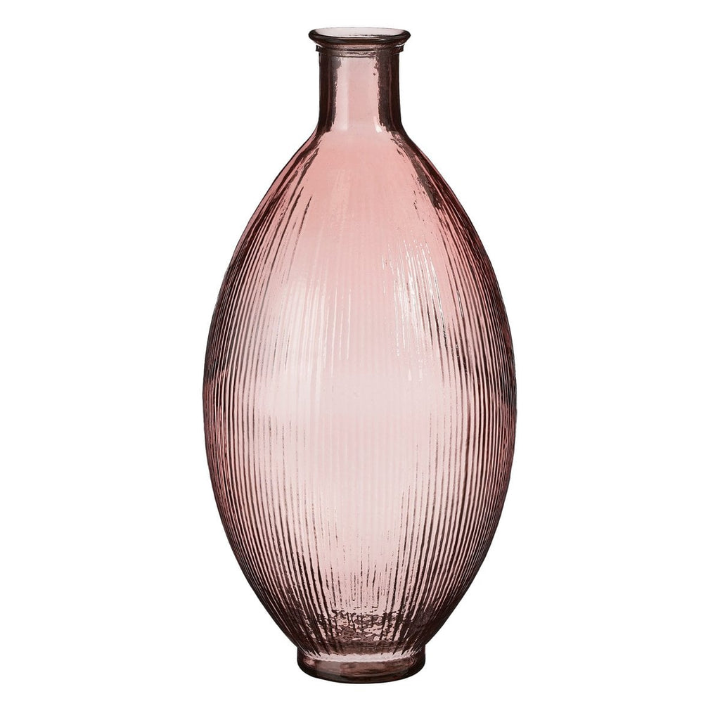 Decoratieve fles Firenza Lichtroze Mica Decorations