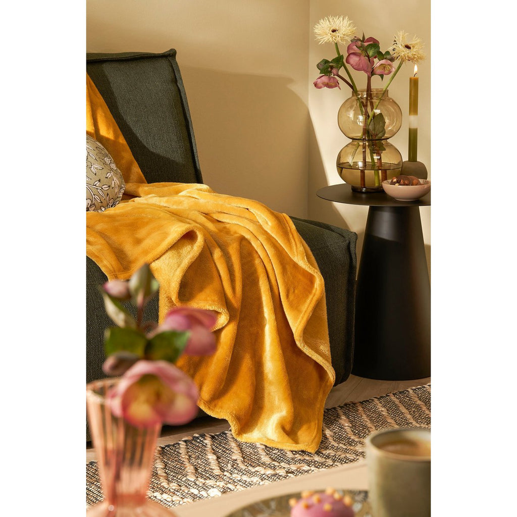Plaid Mica Geel Mica Decorations
